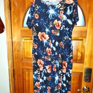 Women's long dress with pockets
